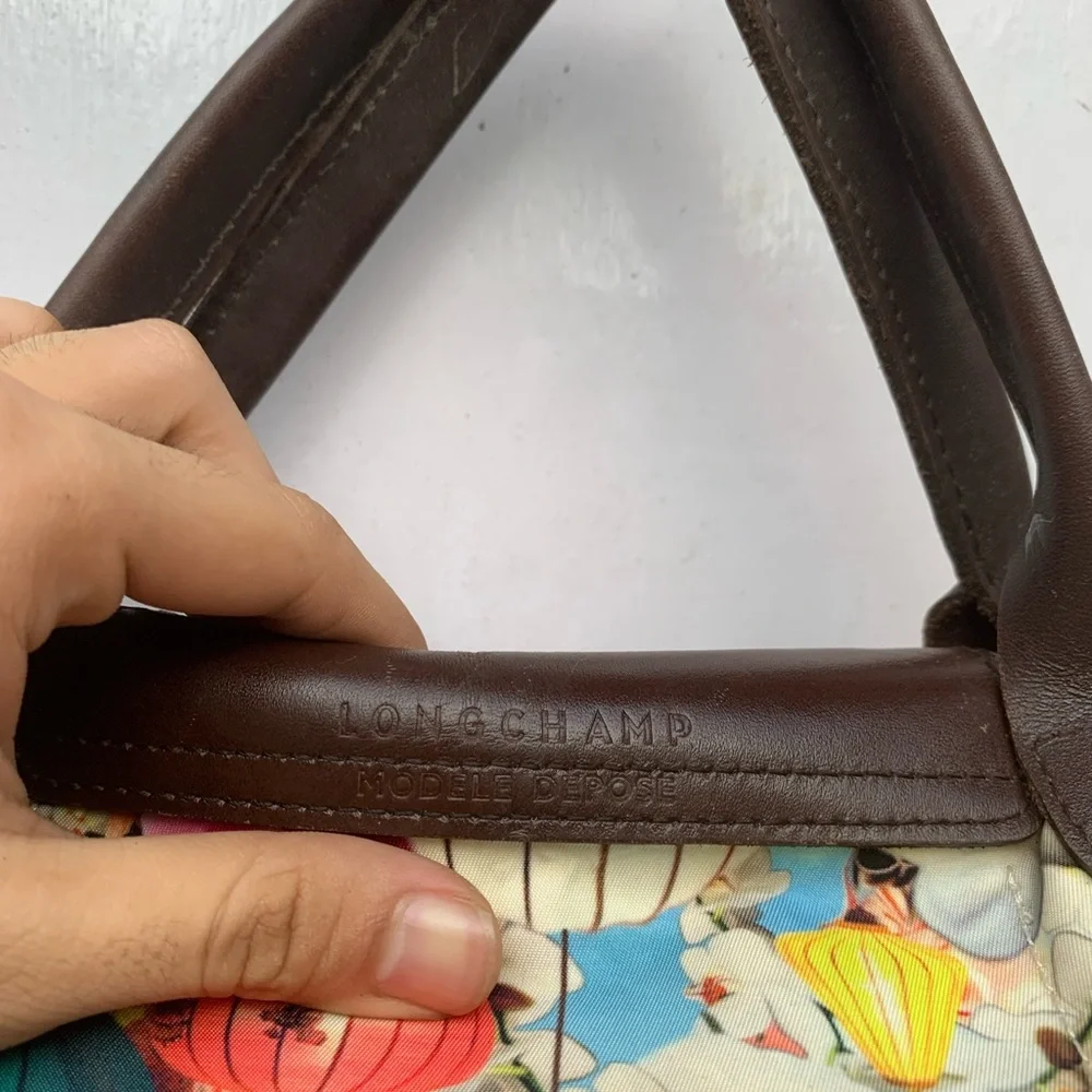 Mary katrantzou Longchamp le pliage tote bag limited edition - Picture 4 of 11